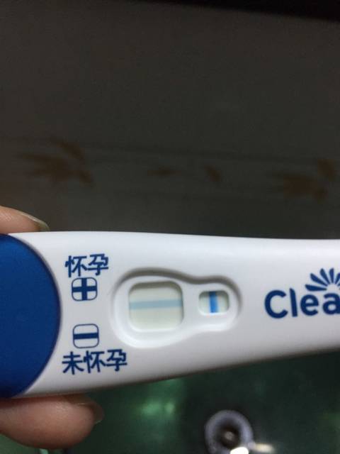 关于可丽蓝十字验孕棒的那点事_上个月姨妈前