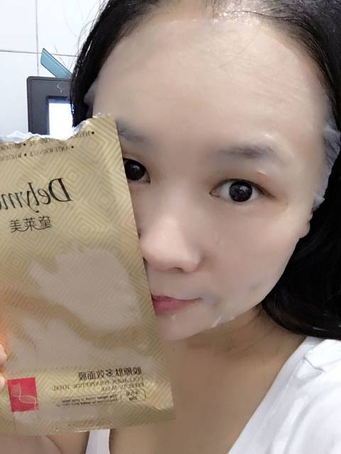 黛莱美胶原肽面膜超爱_黛莱美胶原肽面膜,含有