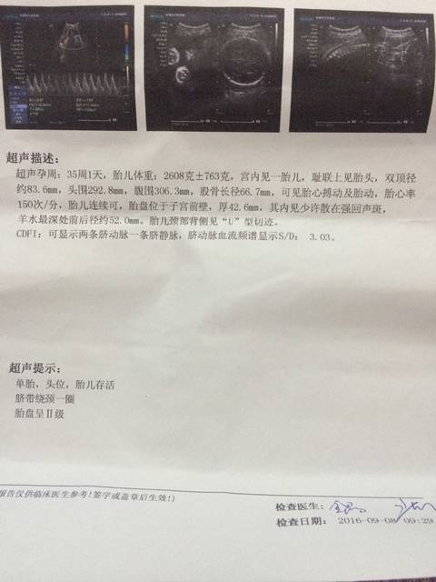 36周B超数据求懂的人看男孩女孩_该帖子已经