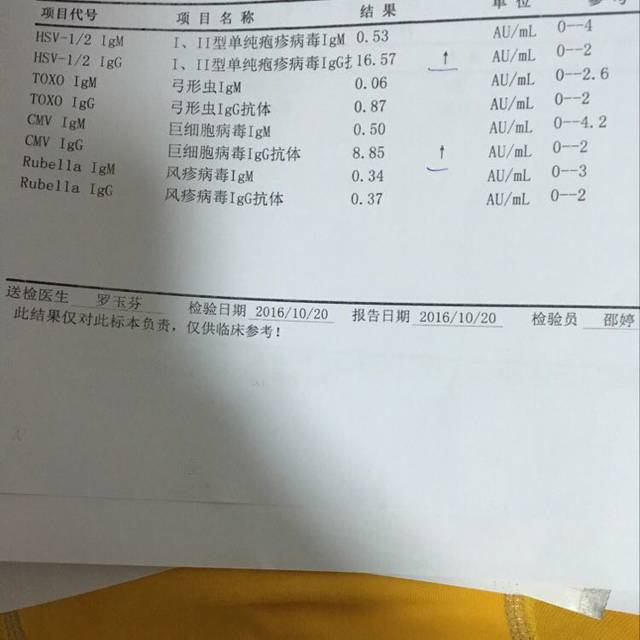 弓形虫检测_如题,这个数值是阴性还是阳性,下