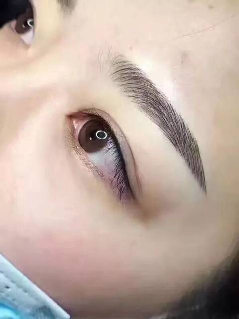 韩式半永久_韩式半永久纹眉。丝雾眉,水晶唇,