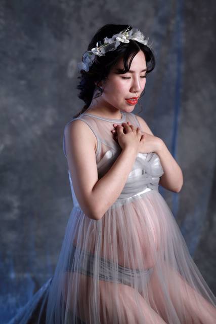 34周孕照滚烫原图_一直纠结孕照什么时候拍,前