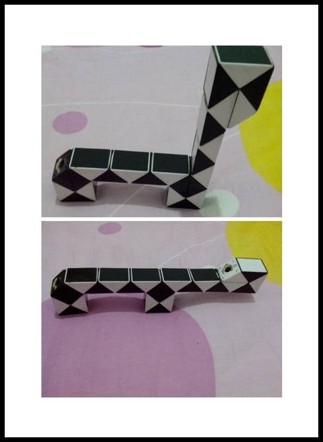 这是一个长颈鹿,变成一个机关枪.(轩轩自己说像机关枪)