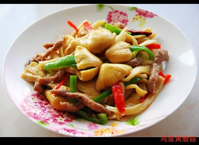 舌尖上的回家——鸡蛋黄蘑菇