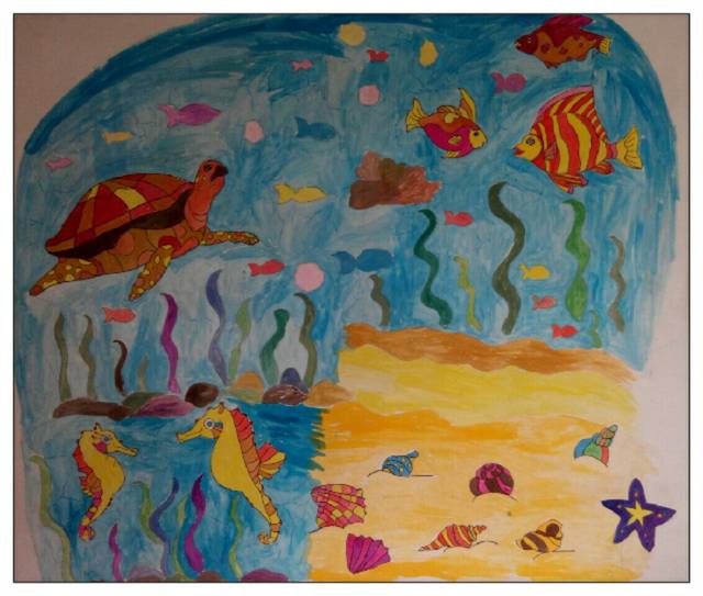 我的手绘时光十四之我画的墙纸