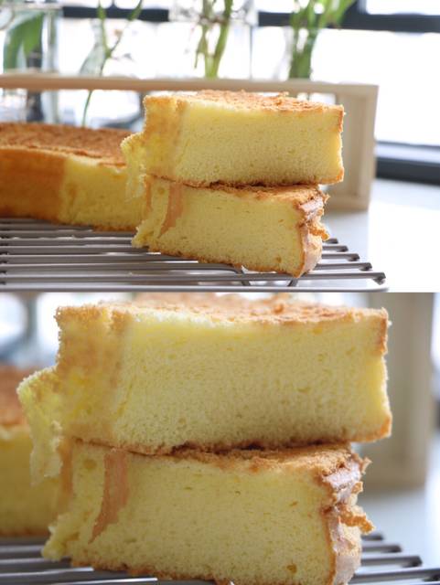 出炉啦,用面包刀分切成小块状,方便食用,然后就静静等待小夥伴们放学