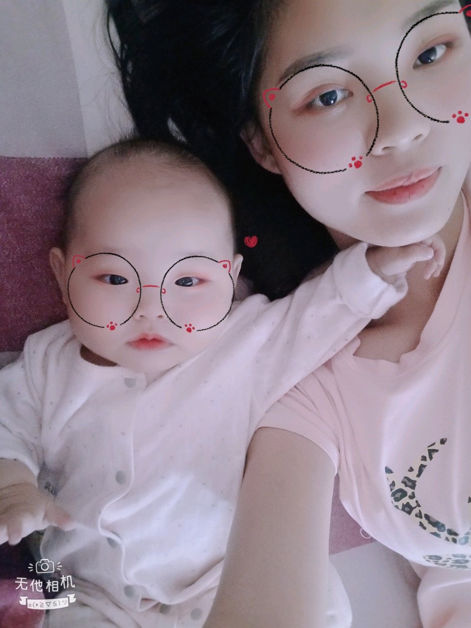 宝贝五个月啦😘😘