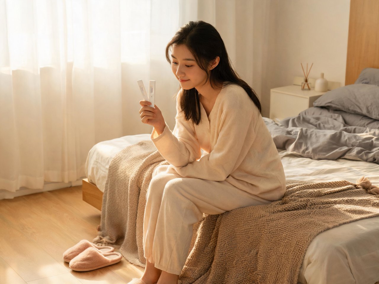 末次月经记录为七月二十二日