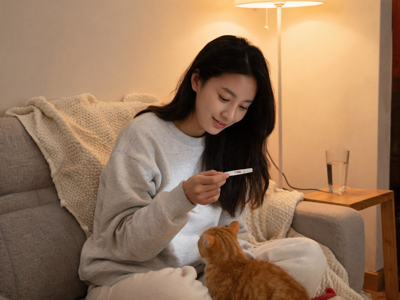 距离月经来潮还有一周时间
